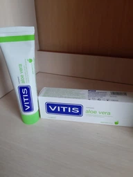 Зубна паста VITIS Aloe Vera Яблуко з фтором 100 мл – комплексний догляд за зубами та яснами