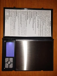 Ваги Ювелірні LUX VO/Notebook 0,01-500 гр. з кроком 0.01 грам Black фото від покупців 6