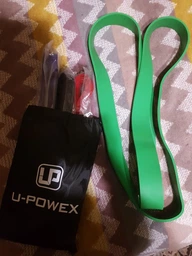 Набір для спорту петлі для підтягувань U-Powex PRO із 4 петель гумки для фітнесу + спортивні рукавички U-Powex (1609214201) фото від покупців 7