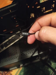 Корпус 1STPLAYER D8-A-R1 Color LED Black