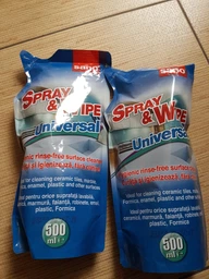 Универсальное средство для чистки любых поверхностей Sano Spray and Wipe 750 мл (7290000292915) фото от покупателей 1