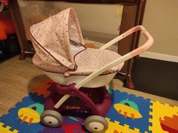 Коляска для ляльки Smoby Toys Baby Nurse Прованс Модерн люлька, з кошиком (254103) (3032162541036) фото від покупців 18