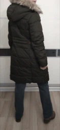 Куртка демисезонная с капюшоном женская Colin's CL1044437KHA XS Зеленая