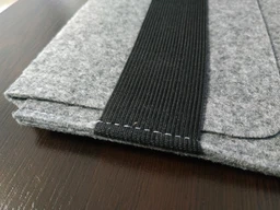 Чохол для ноутбука Gmakin для Macbook Pro 13 New Сірий, Конверт, На резинці (GM71-13New) фото від покупців 11