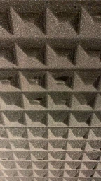Акустичний поролон Ecosound піраміда 20 100х100 см Чорний графіт