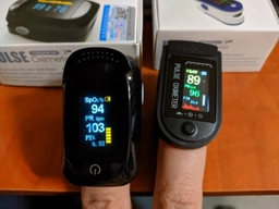 Пульсоксиметр медичний IMDK C101A2 оксиметр на палець фото від покупців 1