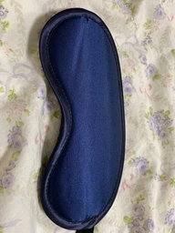 Повязка для сна Темно Синяя One size Maski karnaval