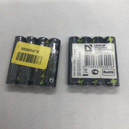 Батарейки Defender Alkaline LR03-4F AAA 4 шт. (56001) фото від покупців 2