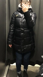 Пуховик зимний женский Puma Cocoon Down Coat 58223101 M Черный (4062452883675)