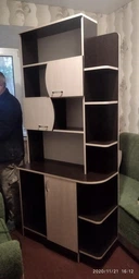 Комп'ютерний стіл кутовий Тиса Ексклюзив-8 Венге магія - Дуб молочний фото від покупців 2