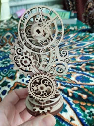 Деревянный 3Д пазл Ugears Стимпанк-часики (70093) (4820184121027) фото от покупателей 4