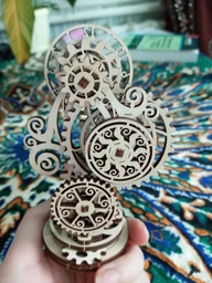 Деревянный 3Д пазл Ugears Стимпанк-часики (70093) (4820184121027) фото от покупателей 5