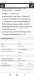 Прогулочная коляска BabyZz B100-04 Демисезонная Красная на Черной раме+Дождевик CH200314