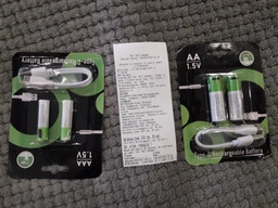 Батарейки AA аккумуляторные с разъемом USB Type-C от Smartoools на 1.5V/2600mWh - 16 ШТ. фото от покупателей 15