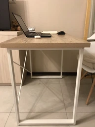 Компьютерный стол Ferrum-decor Дейв 75x100x60 белый ДСП Дуб Сонома 32мм фото от покупателей 5