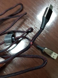 Кабель Baseus X-type Light Cable for Type-C 3A 1.0 м Black (CATXD-A01)