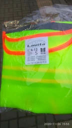 Жилет аварийный светоотражающий желтый детский Lavita (LA 171602) фото от покупателей 3