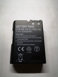 Aккумуляторная батарея Alitek для Nikon EN-EL14, EN-EL14a Chip - 2050 mAh (100200) фото от покупателей 2