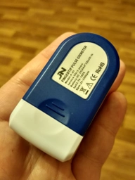 Пульсоксиметр на палец JN P01 TFT Blue электронный 5,8х3,2 см (np-JN P01) фото от покупателей 13