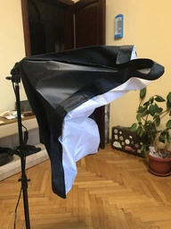 Софтбокс 50х70см + стойка 2 м постоянный студийный свет фото от покупателей 1