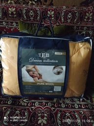 Одеяло ТЕП Balakhome Dream Collection Wool 180х210 (4820185679671) фото от покупателей 5