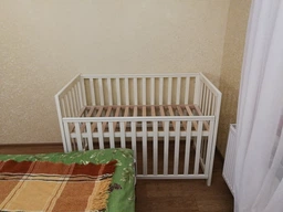 Дитяче ліжечко Верес Соня ЛД 13 Бірюзова без маятникового механізму (13.1.1.20.31) фото від покупців 1