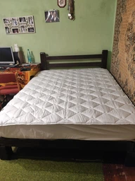 Наматрацник стьобаний IDEIA Home Collection Lux Elite з бортом 180х200 см Білий (4820182655524)