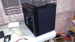Корпус Chieftec GAMING CUBE CI-01B-OP mATX, без БЖ, Black фото от покупателей 7