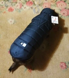 Курточка для собак AiryVest One односторонняя черная L65 (20761)