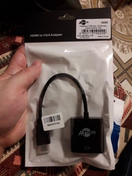 Переходник Atcom HDMI (M) - VGA (F) 0.1 м Black (9220) фото от покупателей 2