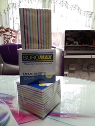 Бумага для заметок Buromax Радуга 90x90 мм 770 листов Разноцветная (BM.2249) фото от покупателей 3
