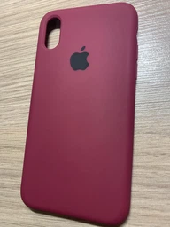 Чехол-накладка Silicone case для IPhone X/Xs Black чёрный фото от покупателей 19