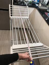 Cушилка&nbsp;для&nbsp;белья электрическая от бренда&nbsp;Q-tap, напольная с алюминию, серий Breeze&nbsp;(SIL)&nbsp;55701, цвет–серый. фото от покупателей 6