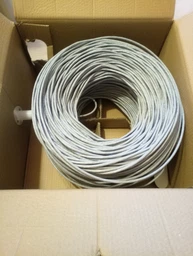 Витая пара ЗЗКМ Category 5e U/UTP 4х2х24 AWG для внутренней прокладки бухта 305 метров Серый (70327 305) фото от покупателей 1