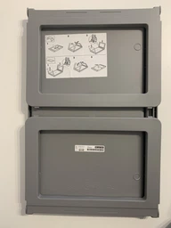 Столик-піднос IKEA KLIPSK сірий 103.277.00 фото від покупців 9