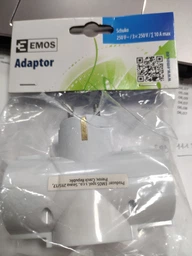 Сетевой адаптер Emos P00242 тройной круглый с заземлением White фото от покупателей 5