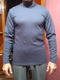 Гольф НатаЛюкс 94-1403 2XL Темно-сіра (9414039390551) фото від покупців 8