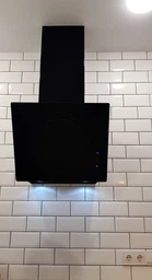 Вытяжка Luxor Laura 60 Alicante Hilton BL 1450 Led + система двойного втягивания, черный фото от покупателей 2