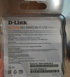 Wi-Fi адаптер D-Link DWA-182 фото от покупателей 2