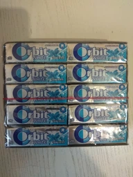 Упаковка жевательной резинки Orbit Белоснежная свежая мята 14 г x 30 шт (4009900367356) фото от покупателей 2
