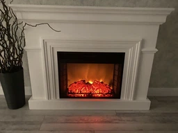 Каминокомплект ArtiFlame Legionis белый с обогревом и звуком горения огня (LEGIONIS AF23S WB)