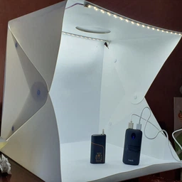 Лайтбокс фотобокс для предметной макросъемки UKC MagicBox портативная мини фото студия с Led подсветкой 40 х 40 см (ltb288)