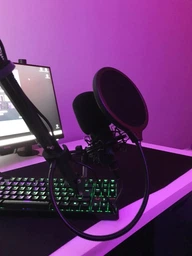 Студійний мікрофон FIFINE K780 BLACK зі стійкою і поп-фільтром фото від покупців 2