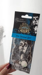 Ароматизатори для авто Aroma Car Cellulose Dia Los Muertos Gold Tatoo (83117) фото від покупців 3