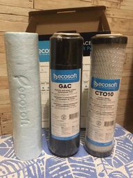 Улучшенный комплект картриджей Ecosoft 1-2-3 для фильтра обратного осмоса фото от покупателей 17