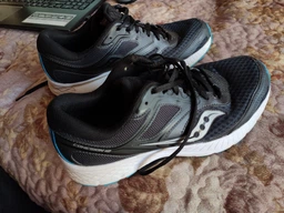 Кросівки для бігу Saucony Versafoam Cohesion 12 20471-9s 40 25 см Blue/Citron сині з салатовим (11110021) фото від покупців 3