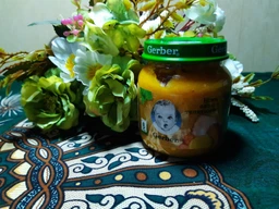 Пюре овощно-мясное Gerber Нежные овощи с телятиной для детей с 6 месяцев 130 г (7613036011280) фото от покупателей 8