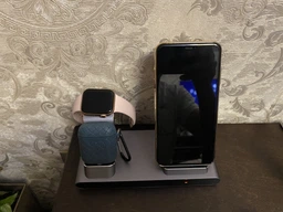 Беспроводное зарядное устройство Prestigio Revolt A1 Space Gray (PCS101A_PD) фото от покупателей 1