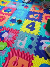 Развивающий коврик Мозаика Bambi M 2608 Цифры фото от покупателей 3
