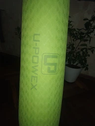 Килимок для йоги і фітнесу U-Powex Classic Pro, Салатовий/чорний (12052042012) фото від покупців 4